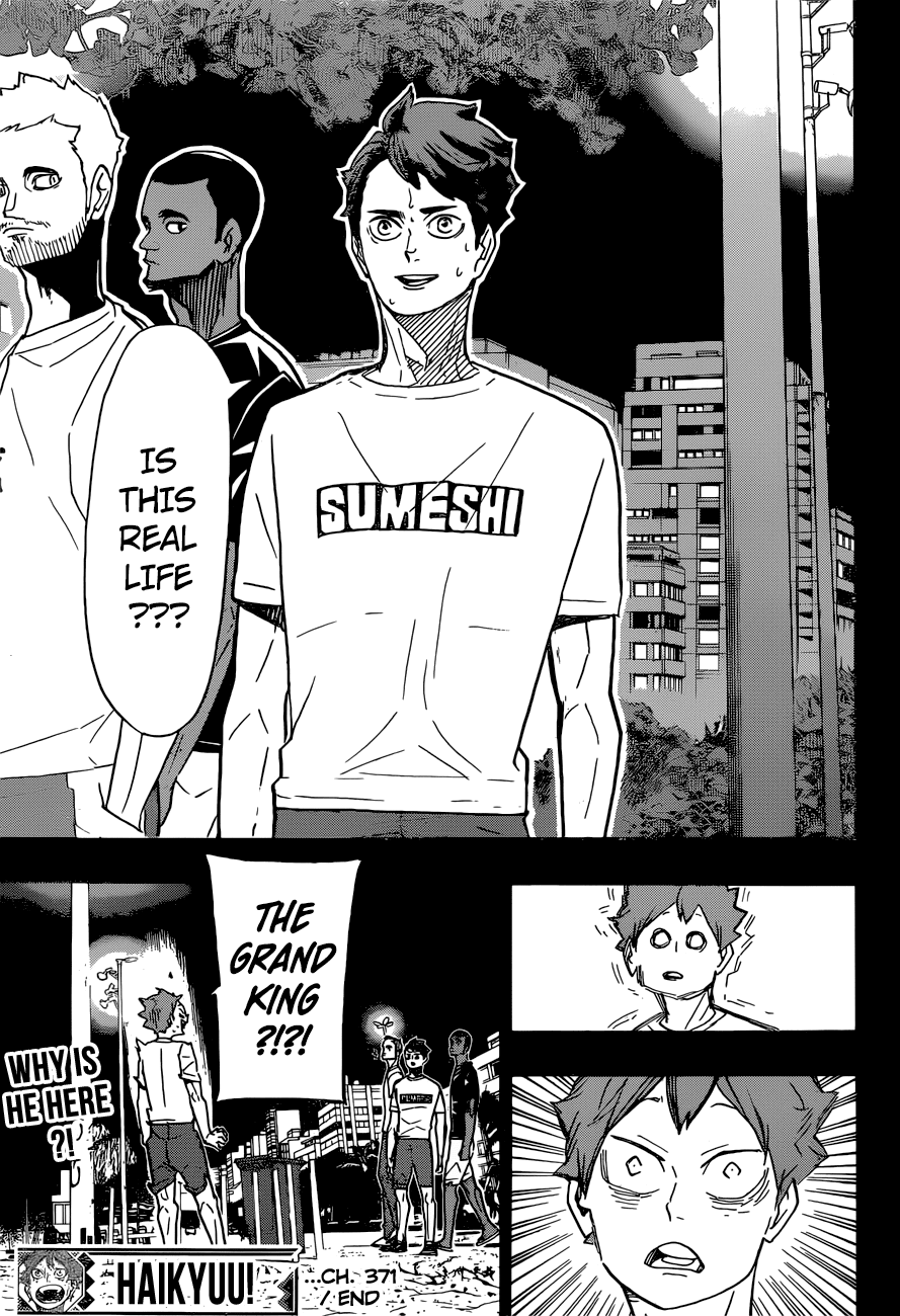 Haikyuu!!, Chapter 371 image 20